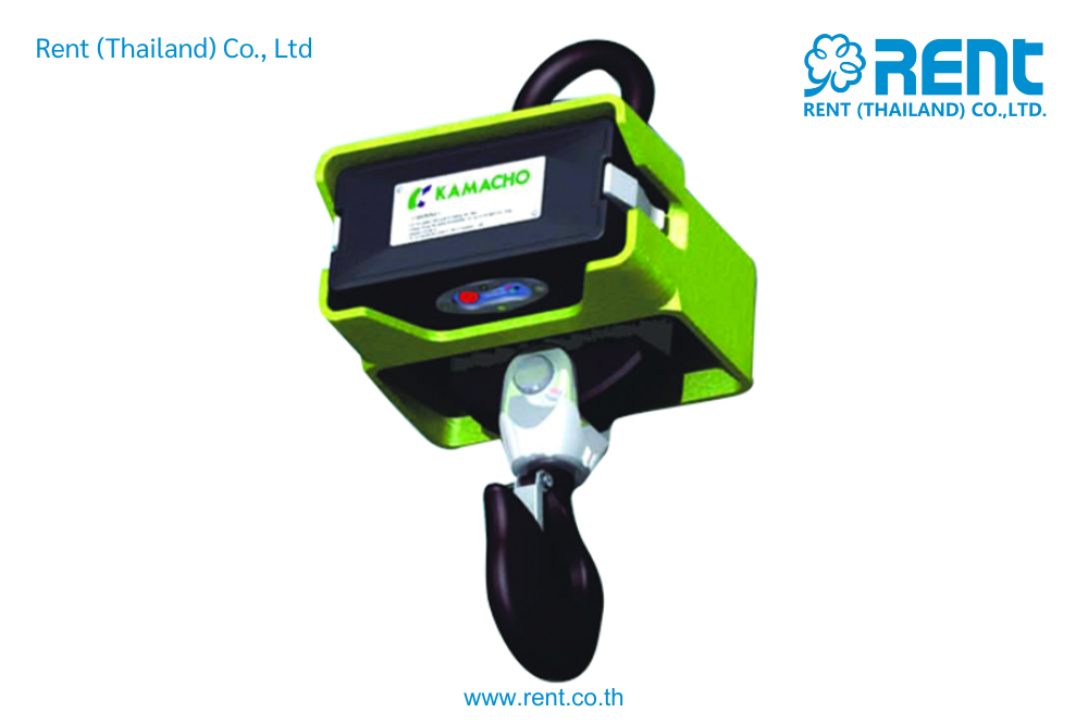 เครื่องชั่งแบบแขวน 3 ตัน Crane Scale 3t สำหรับงานยกของหนัก จาก Rent Thailand